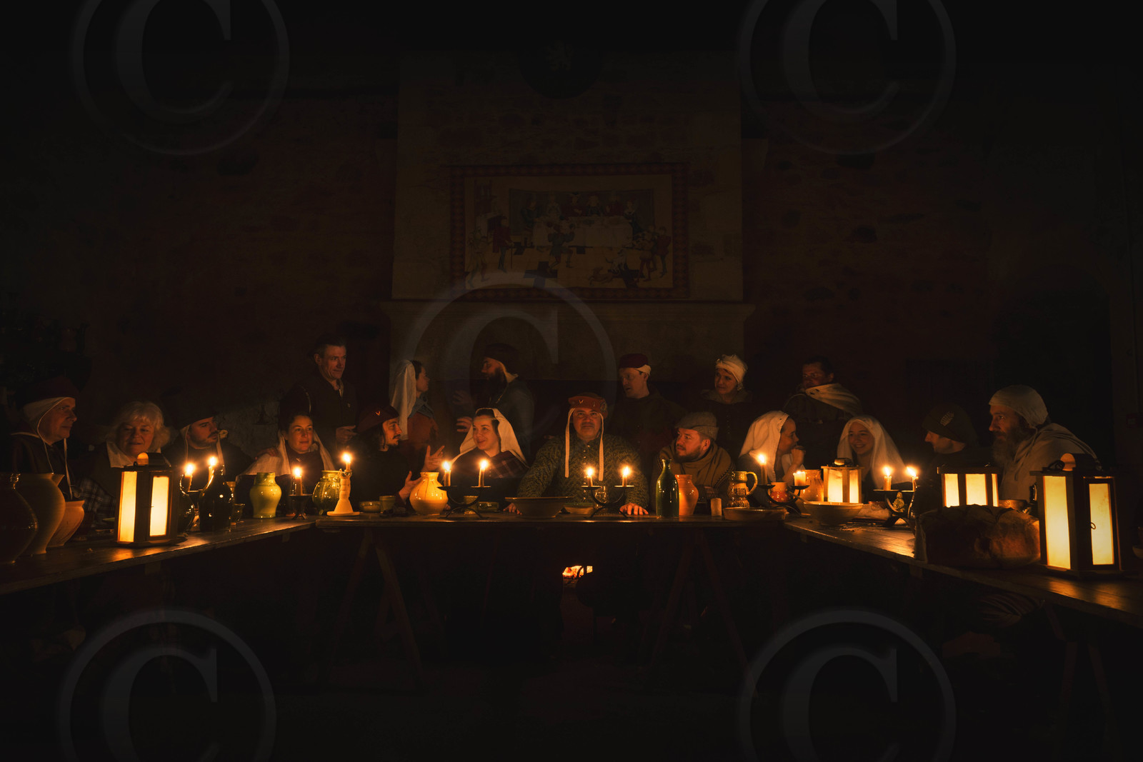 1357 - Le banquet de du Guesclin à Dinan