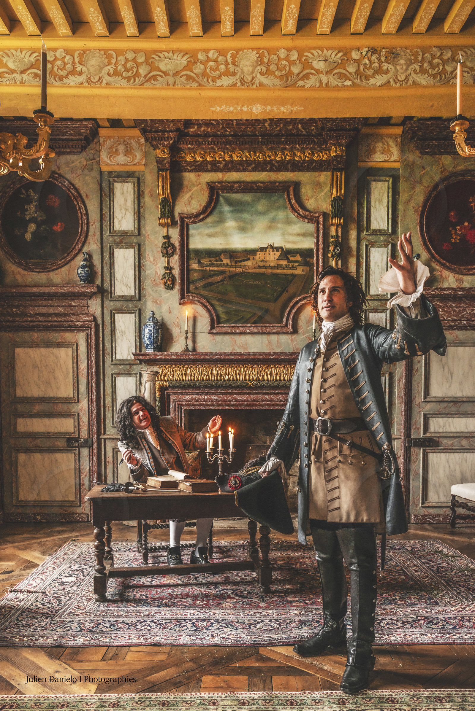 1718 - Pontcallec convainc Lantivy de prendre part à la conspiration