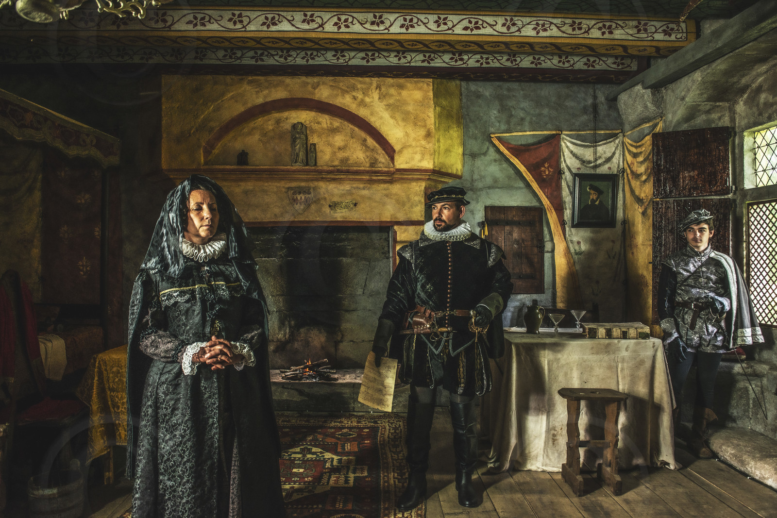 1570 - Catherine de Médicis rencontre Coligny à Trédion