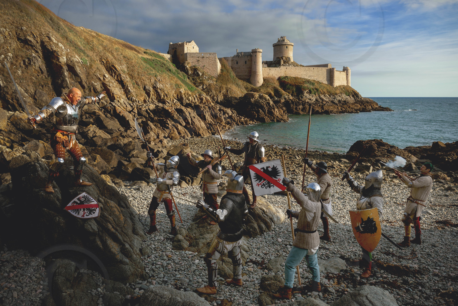 1379 - Un contingent de du Guesclin prend Fort-la-Latte