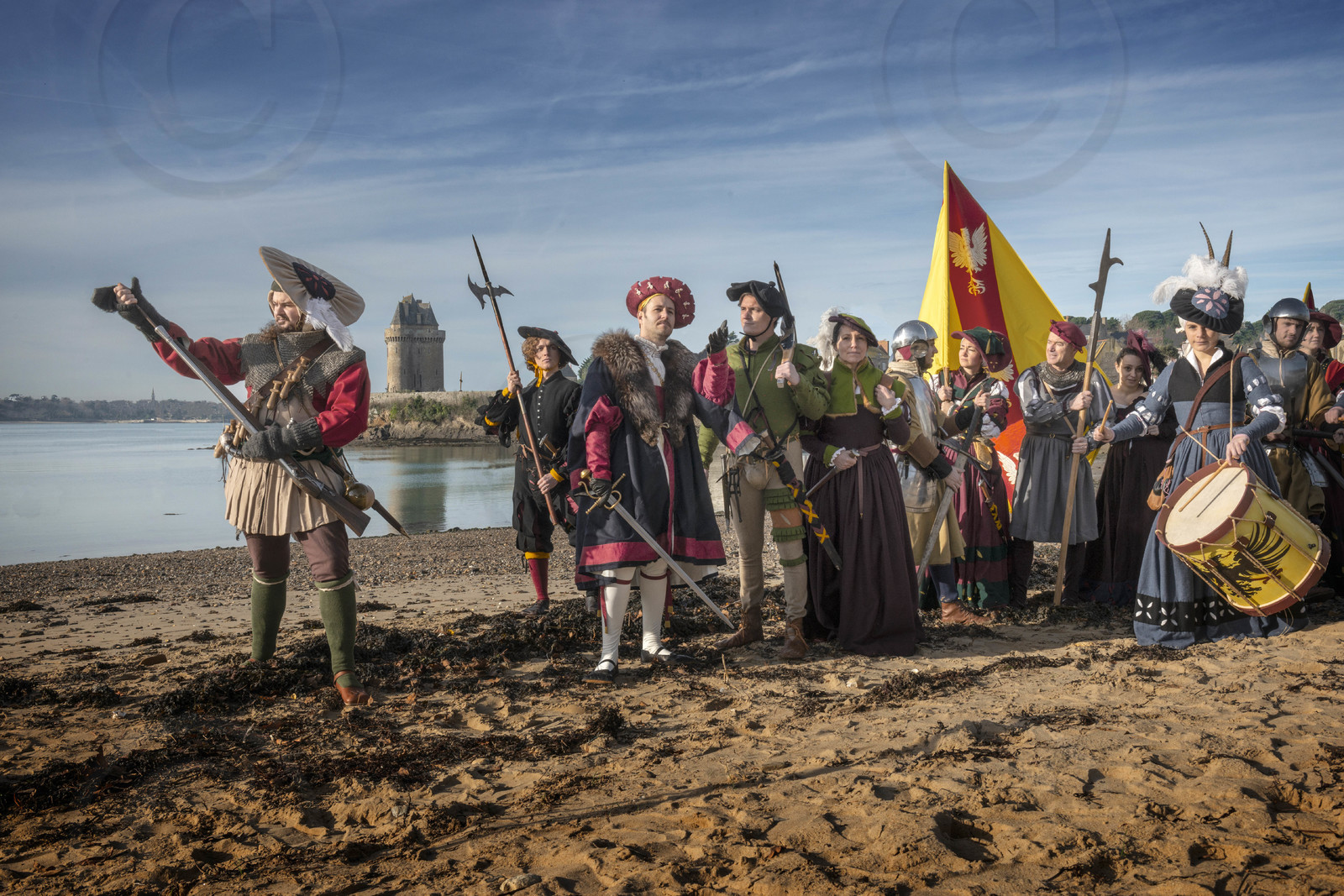 1514 - Richard de la Pole et ses lansquenets à Saint-Malo